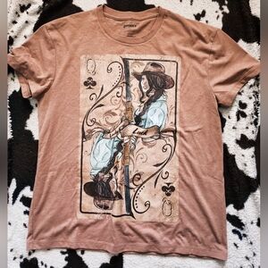 Hooey Brown Graphic Short Sleeve Tee